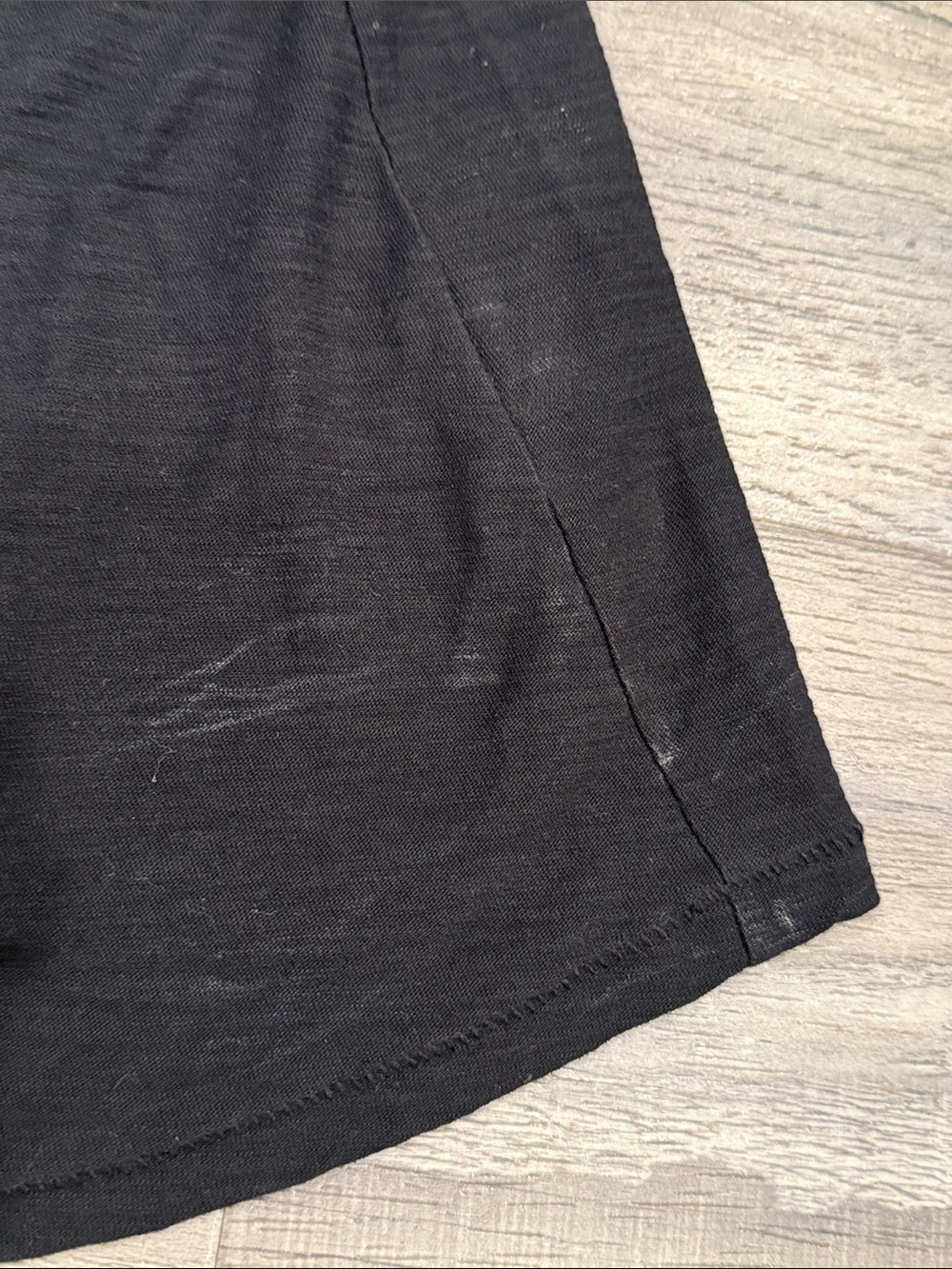 Nation LTD Demi Henley Top Size M Black Elbow Sleeve - Picture 7 of 11